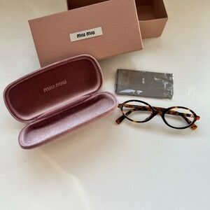 Miu Miu Brown Tortoise Glasses style 01XV